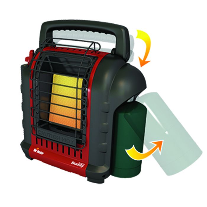 Mr Heater Portable Buddy : le petit chauffage d'appoint à gaz - Van Life  Magazine